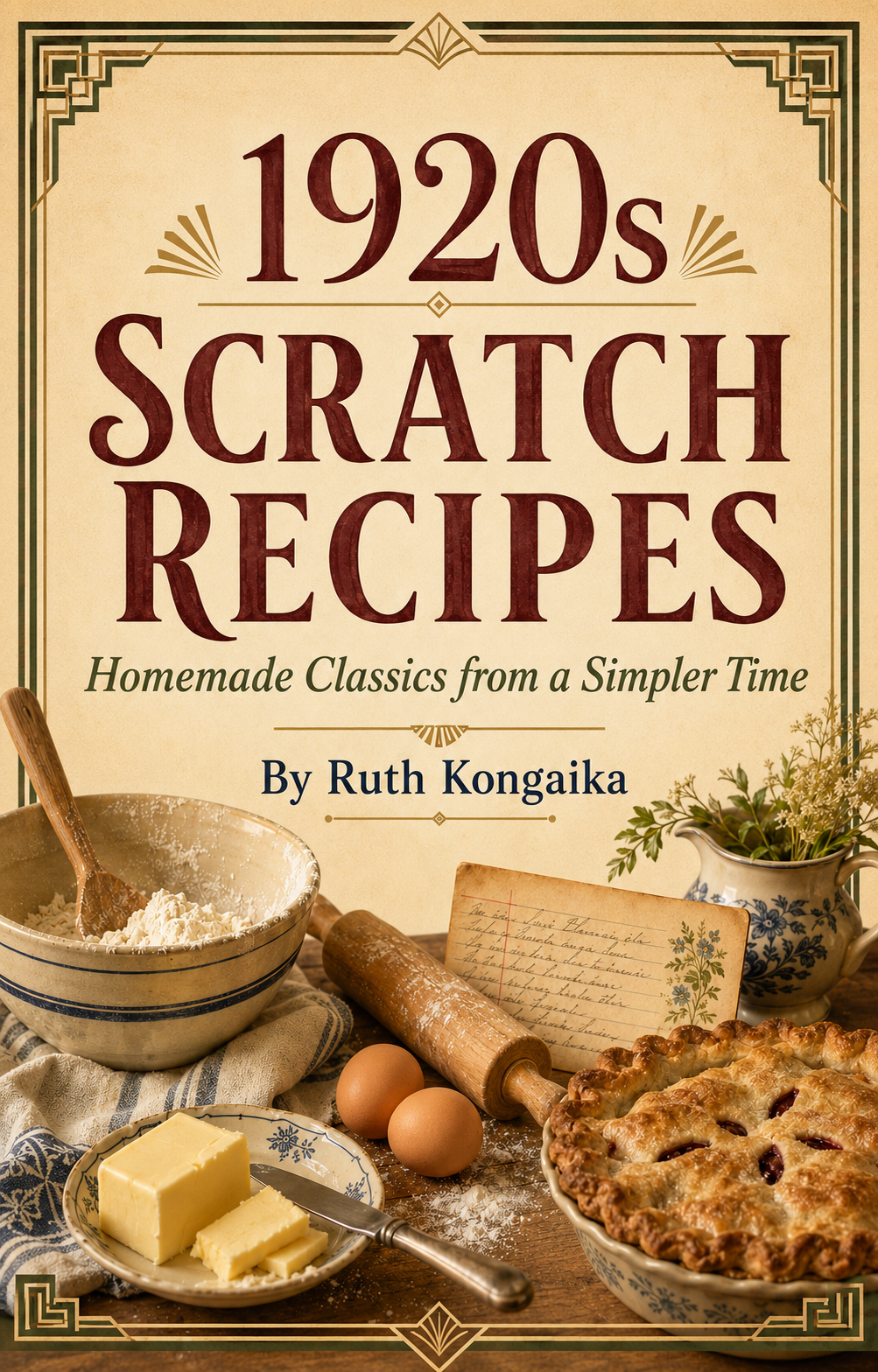 Recipes - Scratch Recipes from the 1920s