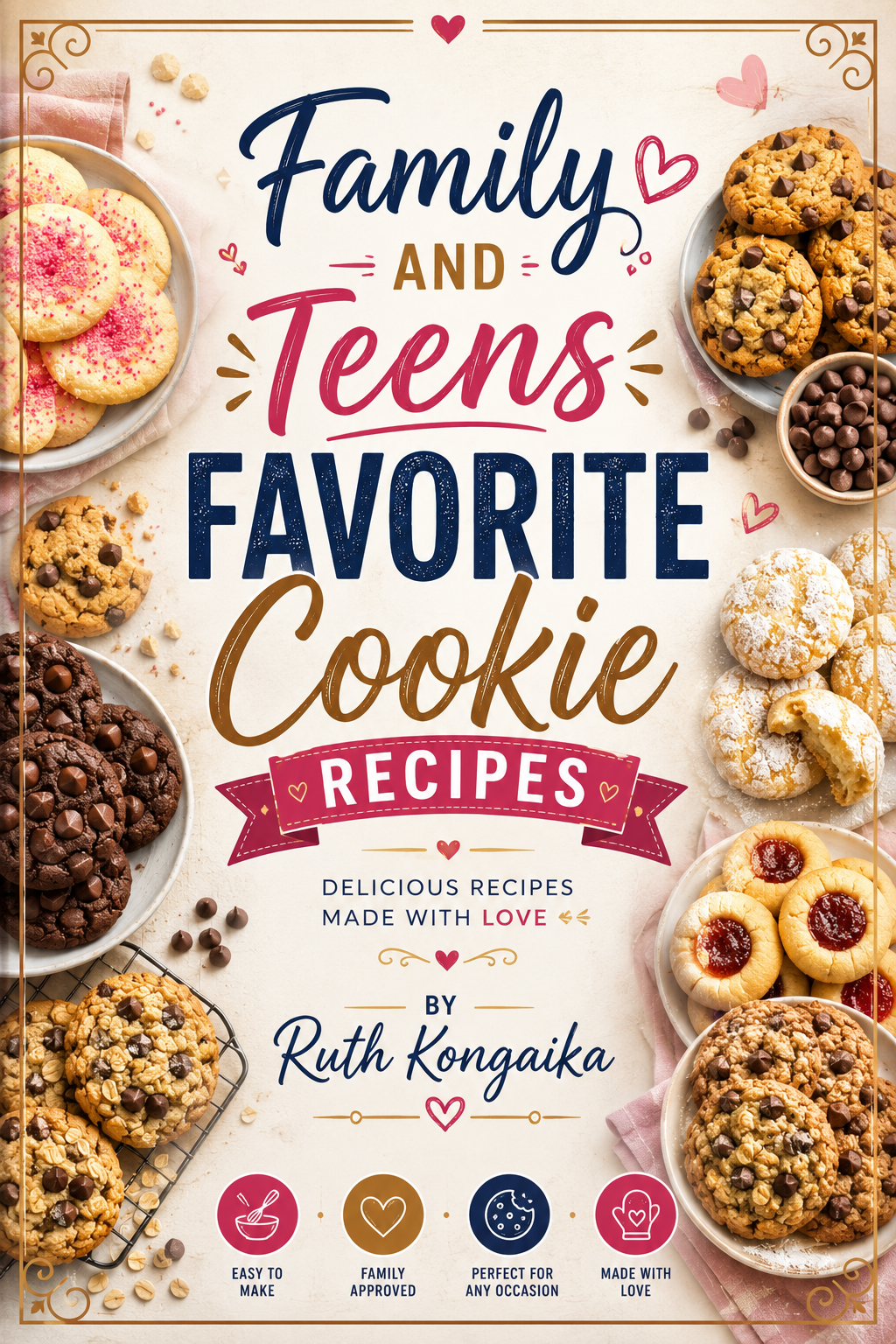 Teen and Family Favorite Cookies  (Printable)