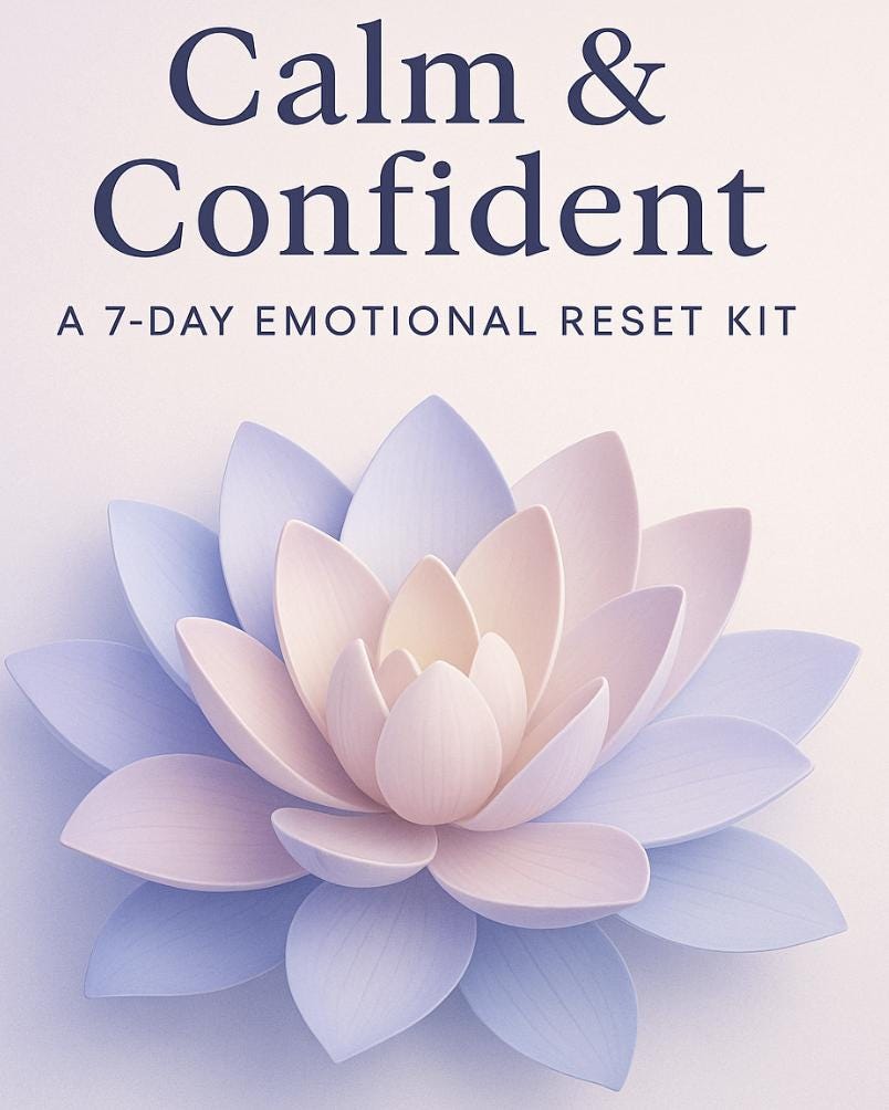 Calm & Confident Parenting 7-Day Printable Reset Kit