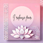 Lotus Flower Affirmation Cards