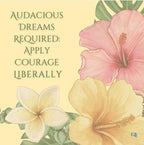 Elegantly crafted floral cards to motivate you or a special person to do better in the future.