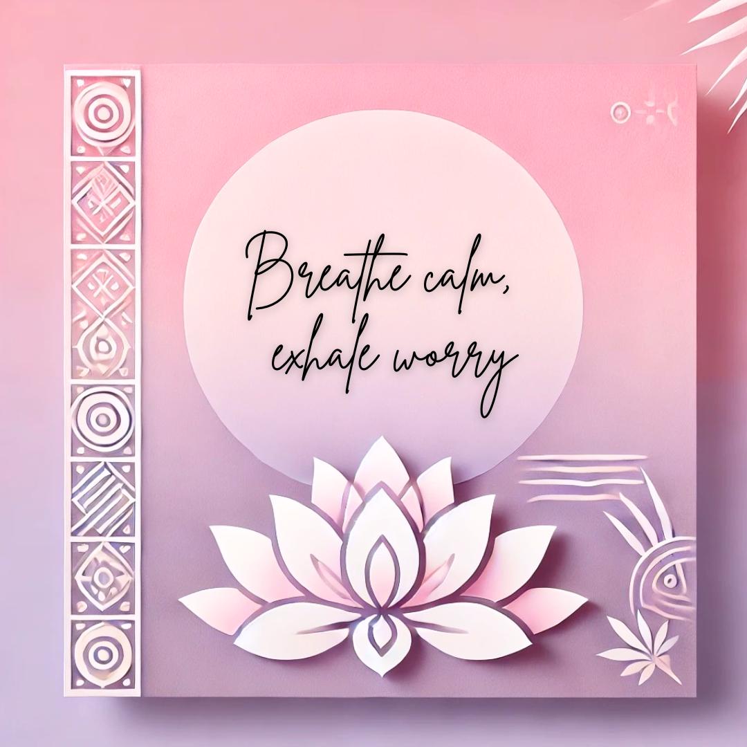 Lotus Flower Affirmation Cards