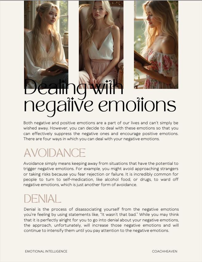 Emotional Intelligence Ebook and Workbook MRR by CoachHeaven