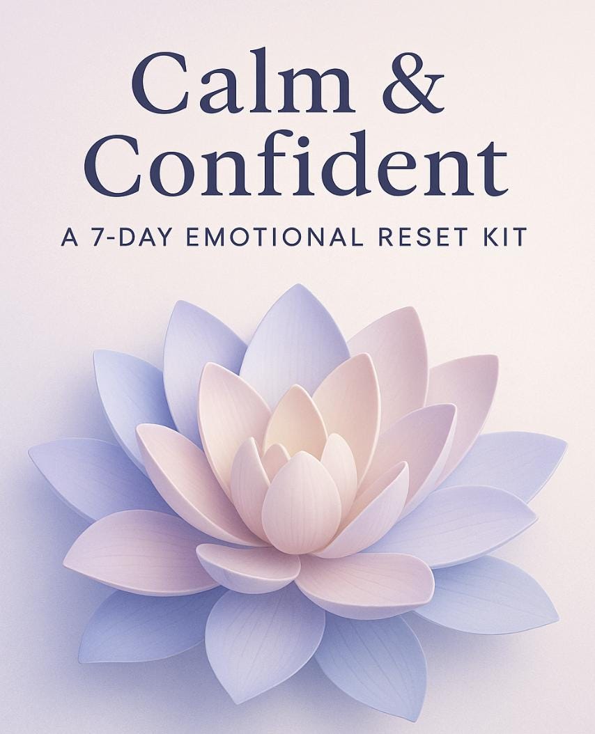 Calm & Confident Parenting 7-Day Printable Reset Kit