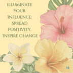 Elegantly crafted floral cards to motivate you or a special person to do better in the future.