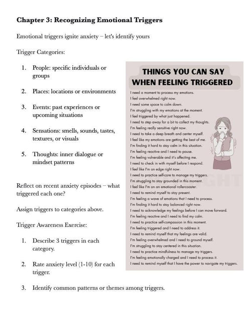 Anxiety Reset: Finding Calm in Chaos Ebook and Workbook